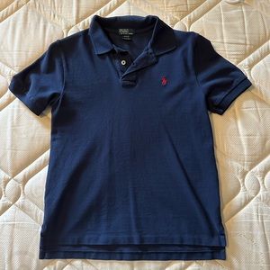Boys Polo by Ralph Lauren, navy size 10-12